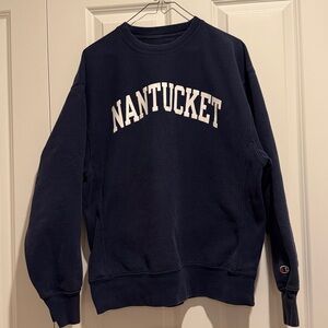 Men’s Champion Nantucket Navy Crewneck